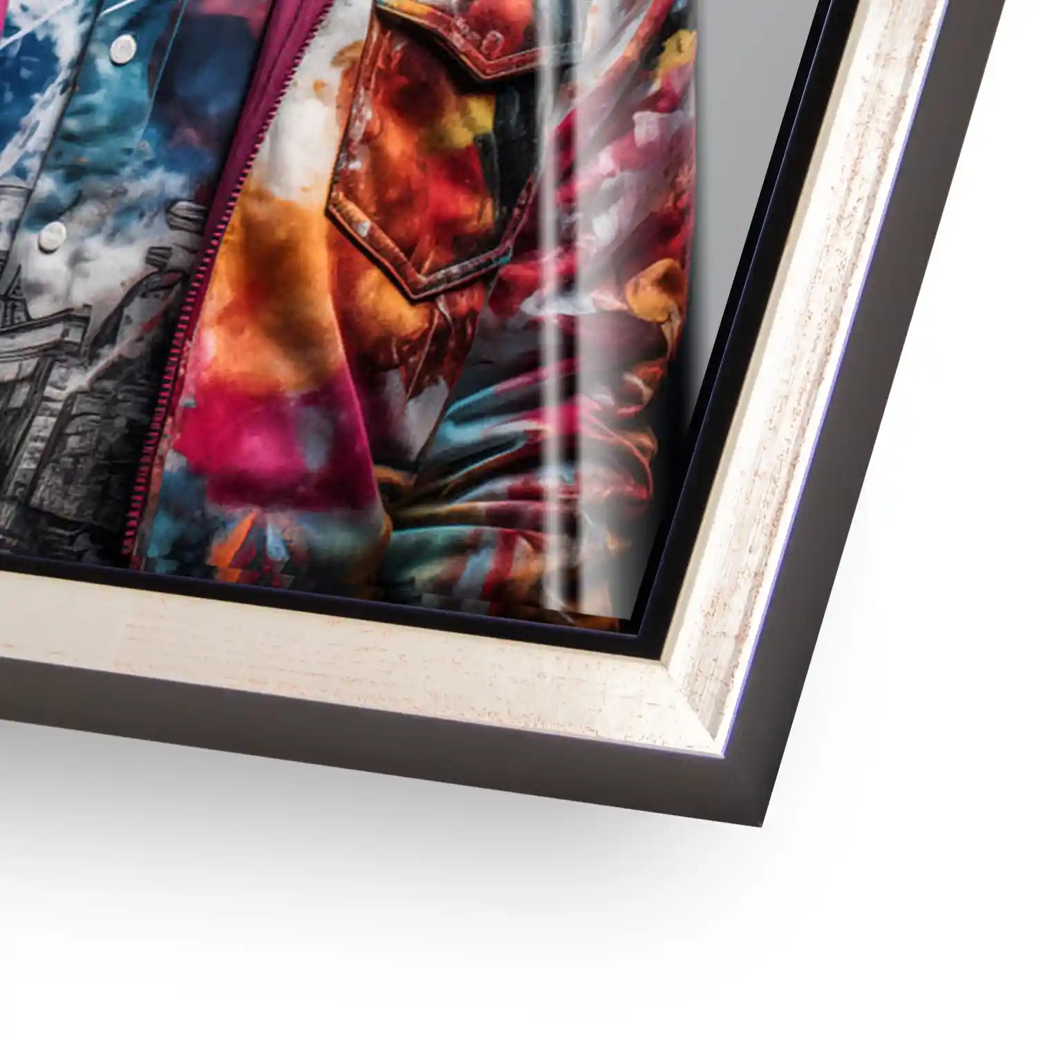 Einstein Hipster Style Acrylglas Bild INGALERIE