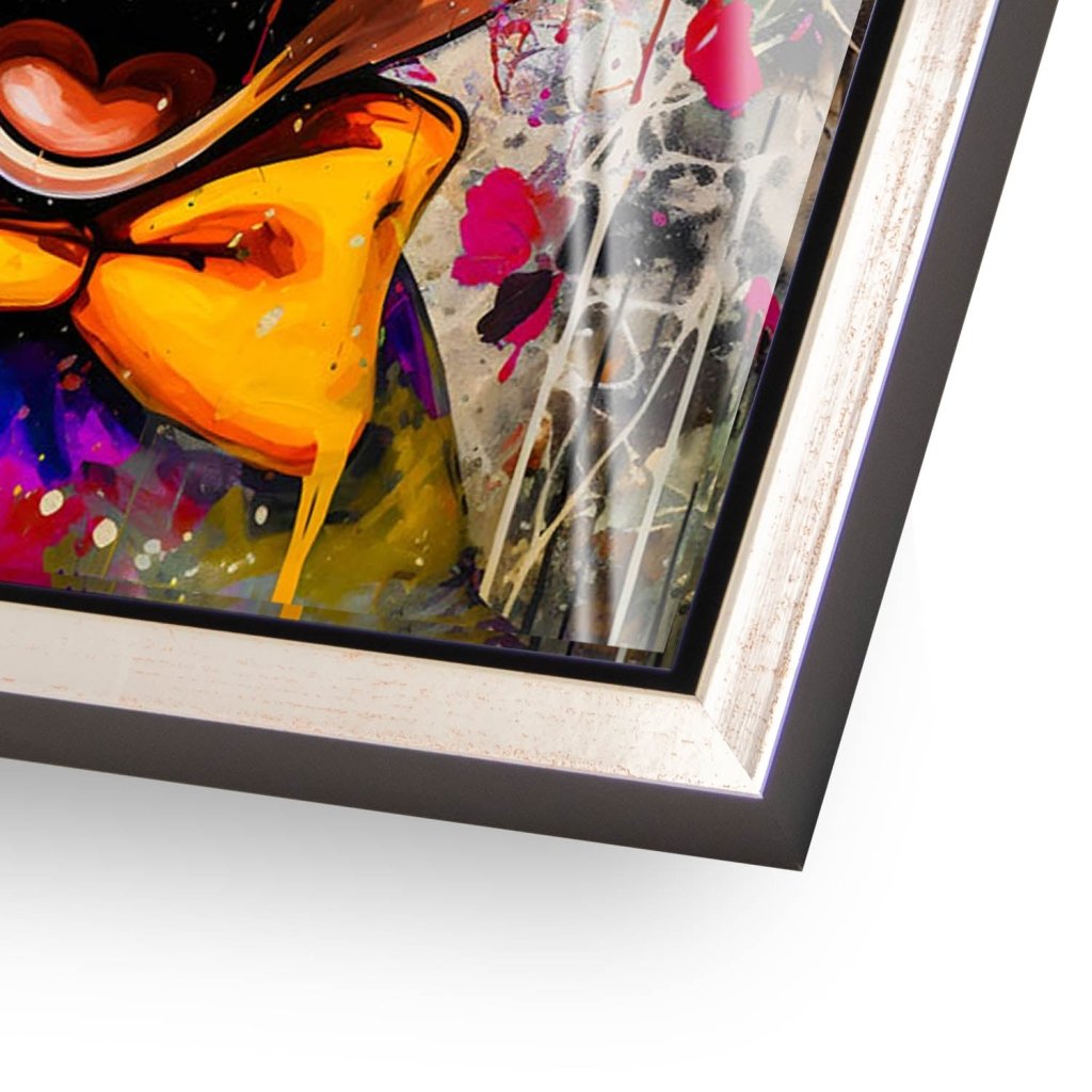 Micky Maus Abstrakt Style Acrylglas Bild INGALERIE