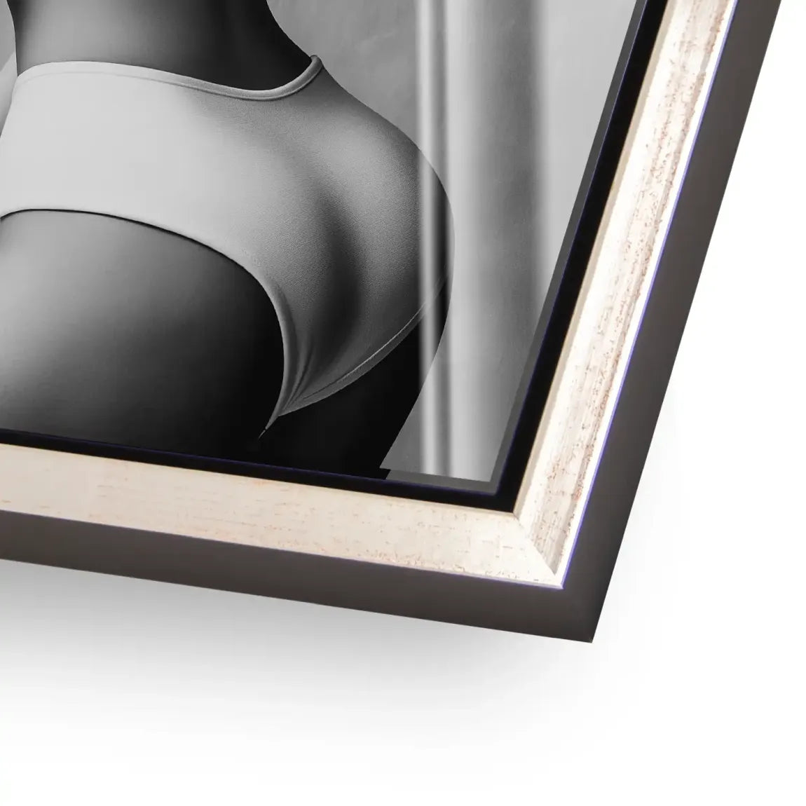 Noir Beauty Style Acrylglasbild