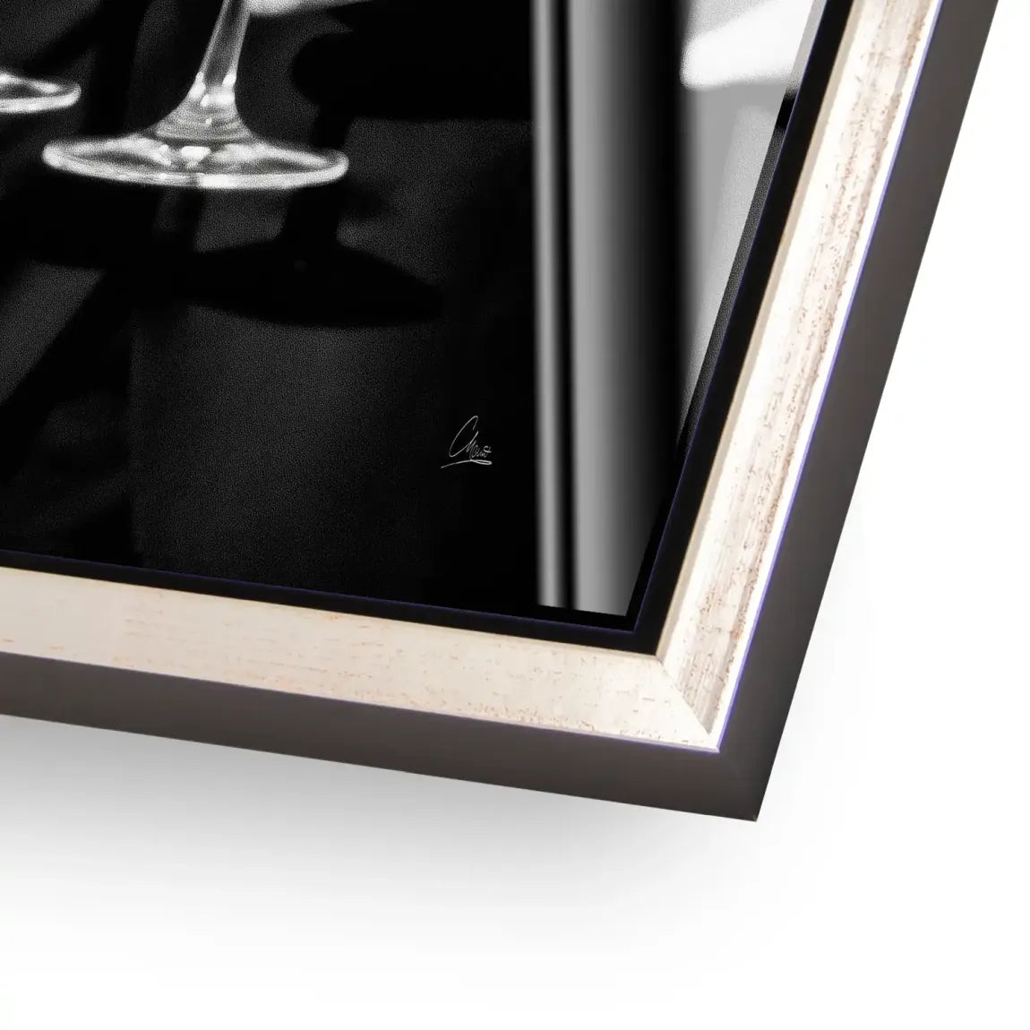 Gentleman Noire Acrylglasbild