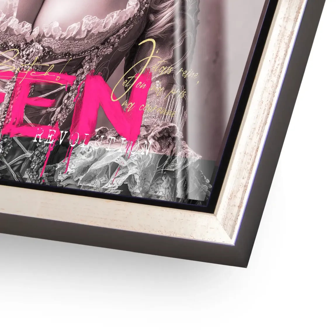 Marie Antoinette Queen Pop Art Acrylglasbild