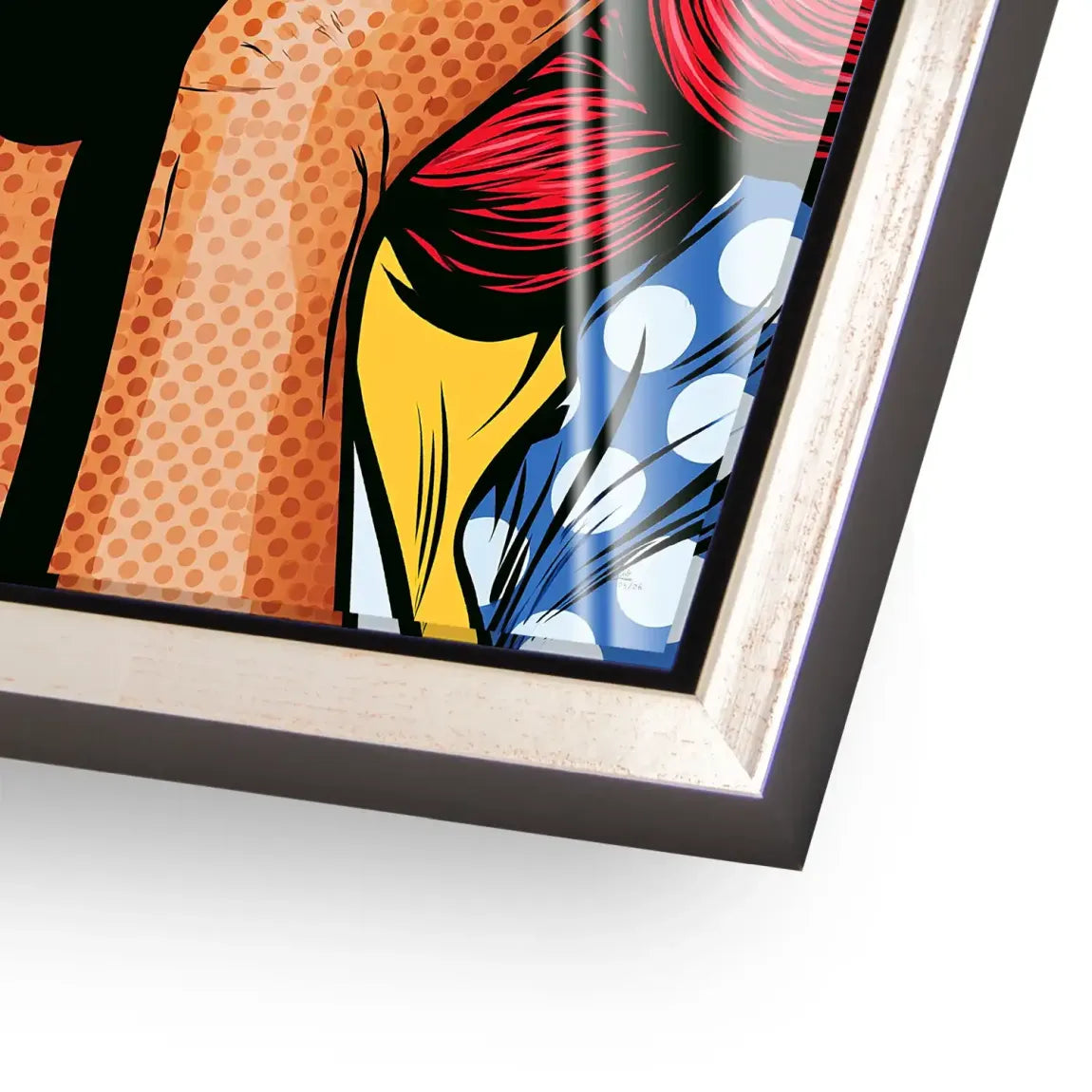 Pop Art Diva Acrylglasbild
