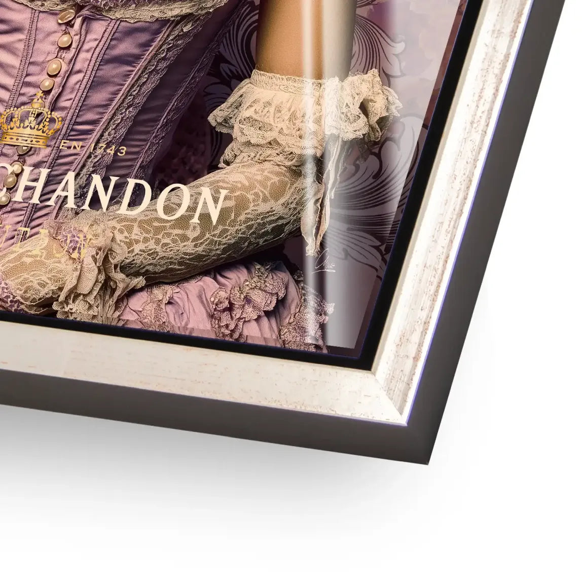 Marie Antoinette Rebell Art Acrylglasbild