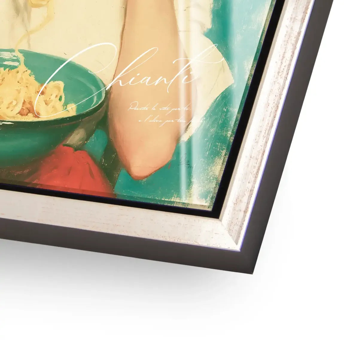 Marilyn Monroe Pasta Acrylglasbild