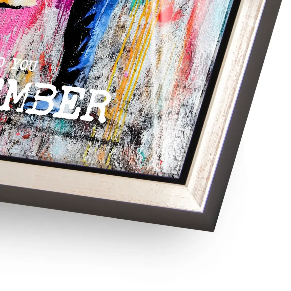 First Kiss Acrylglasbild