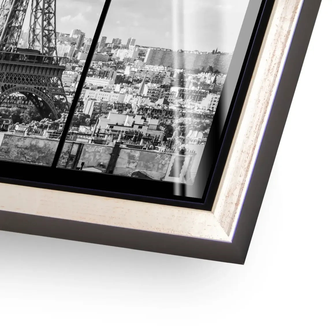 Paris Skyline View Acrylglasbild