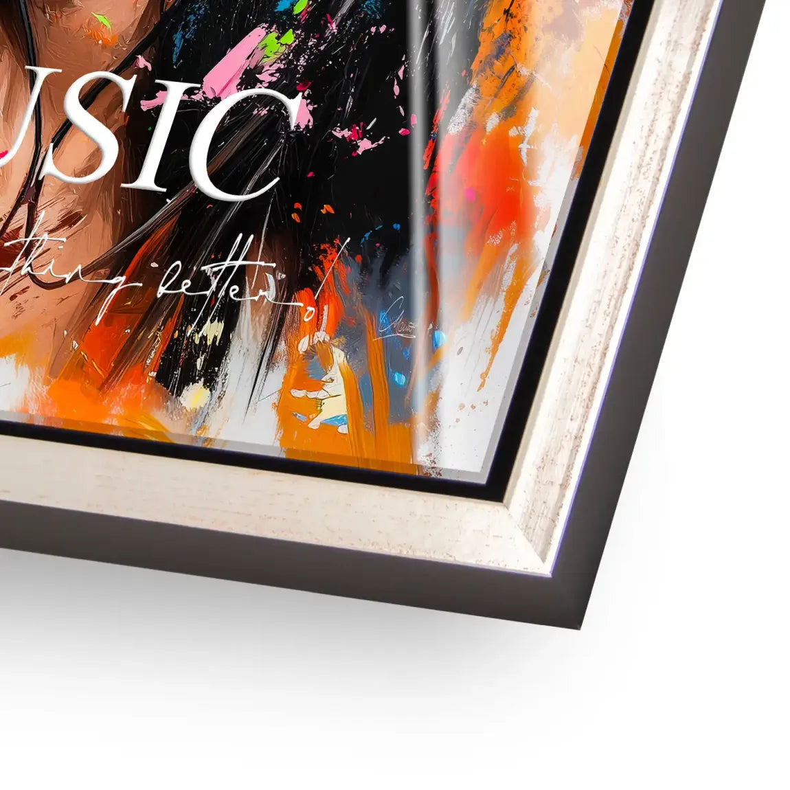 Music Soul Acrylglasbild