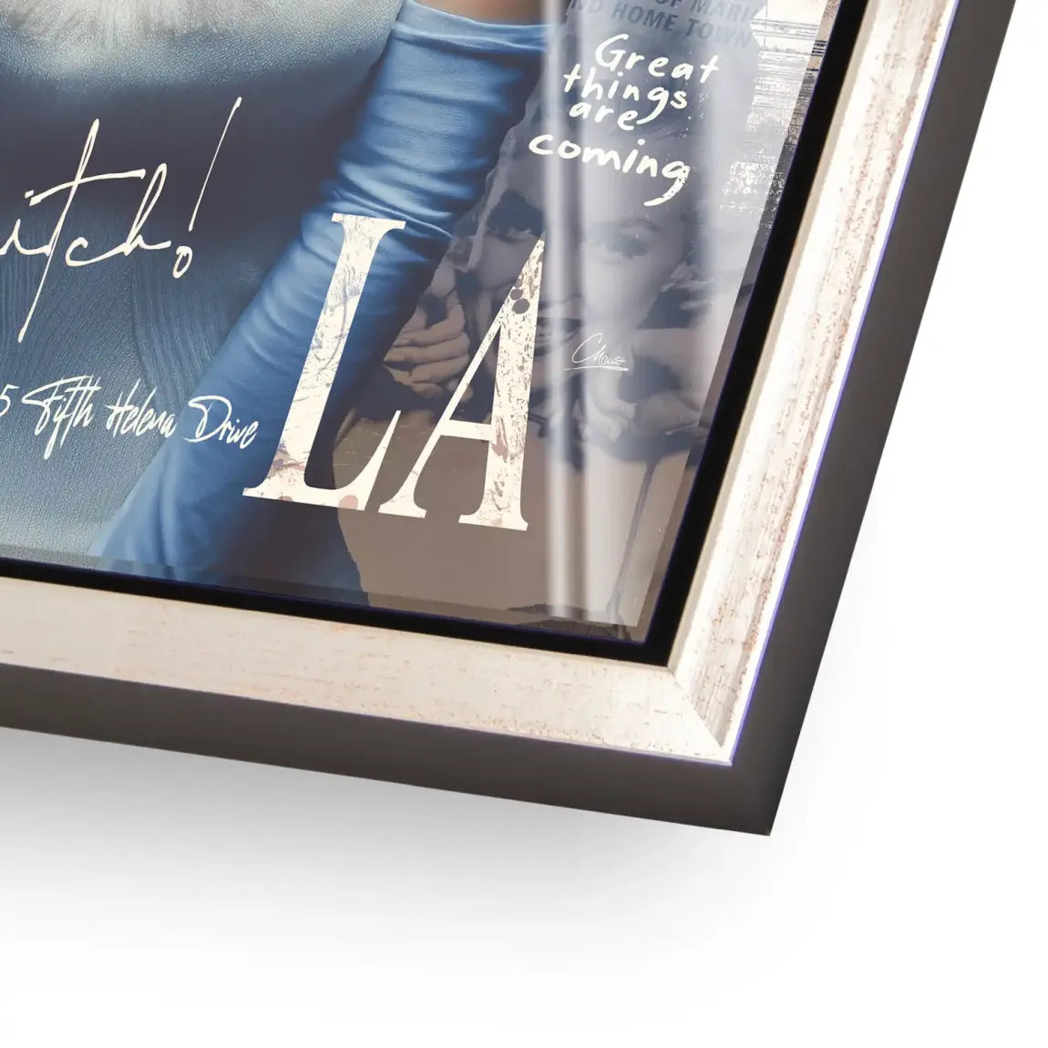 Marilyn Monroe Velvet Allure Acrylglasbild