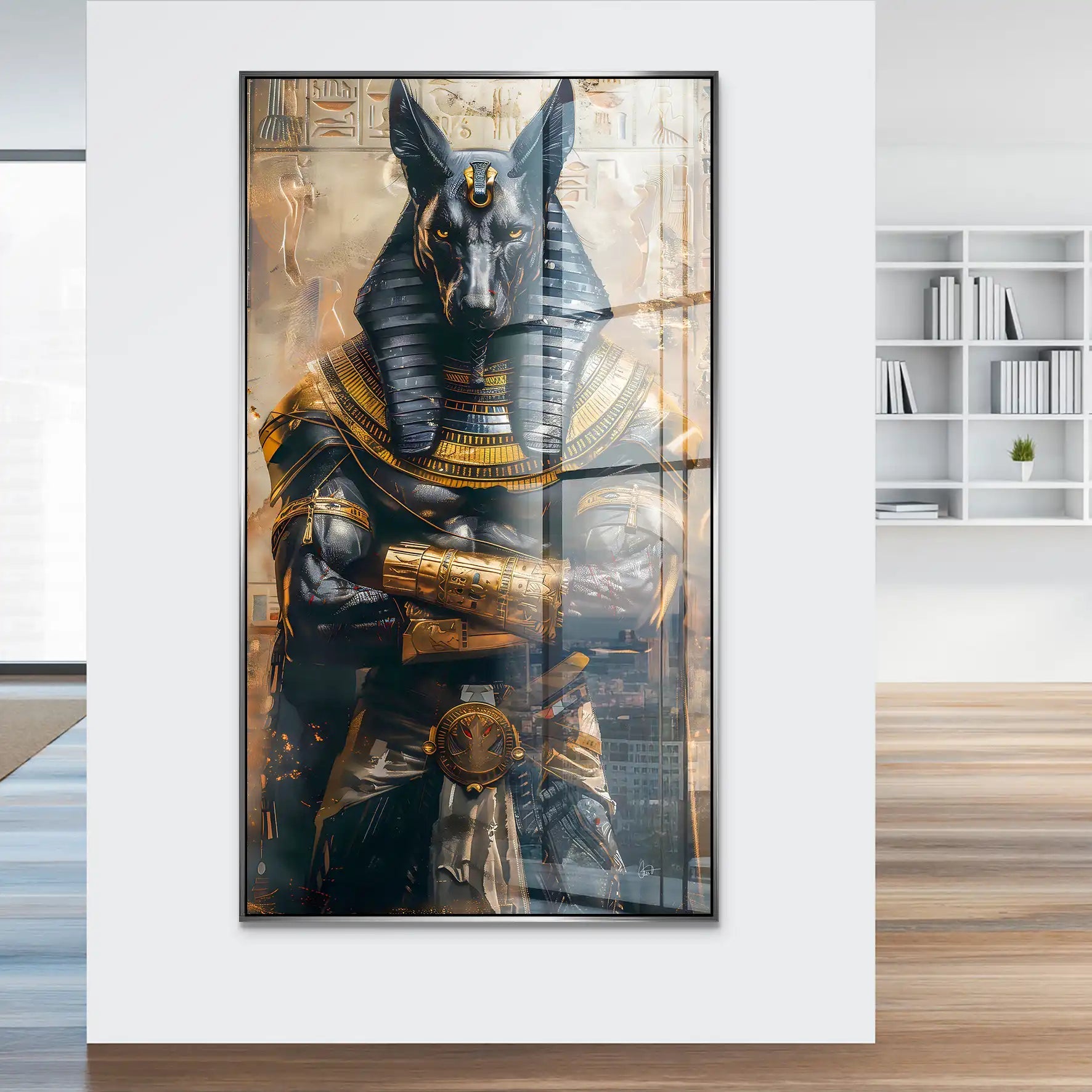 Anubis Nr.2 Acrylglas Bild INGALERiE