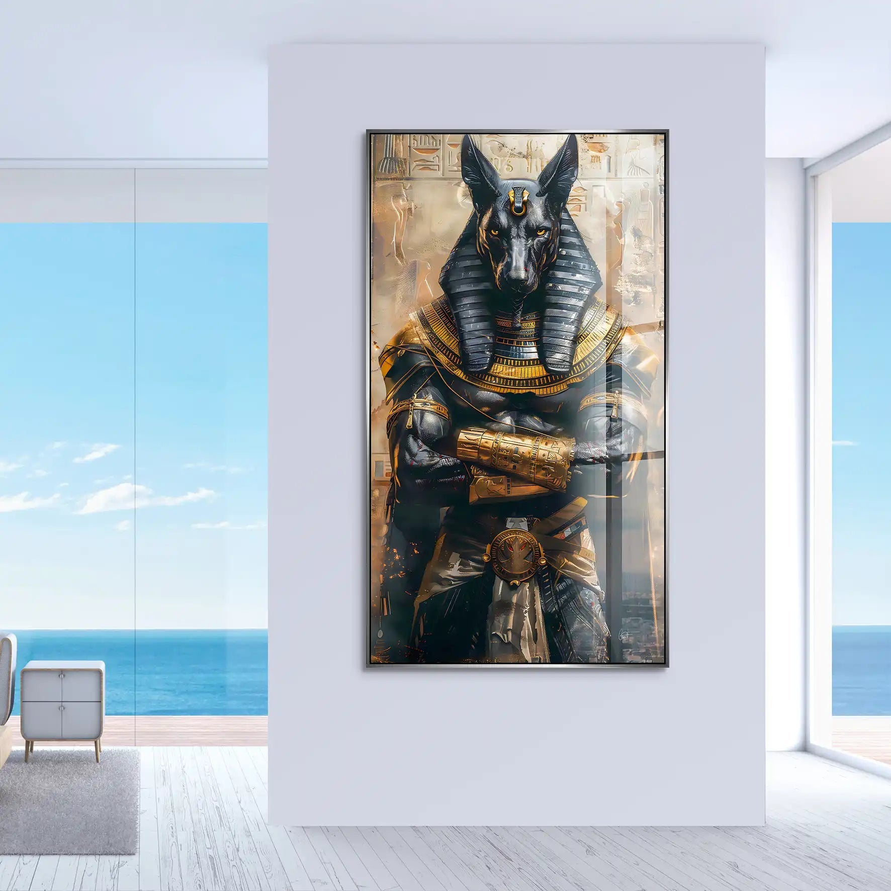 Anubis Nr.2 Acrylglas Bild INGALERiE