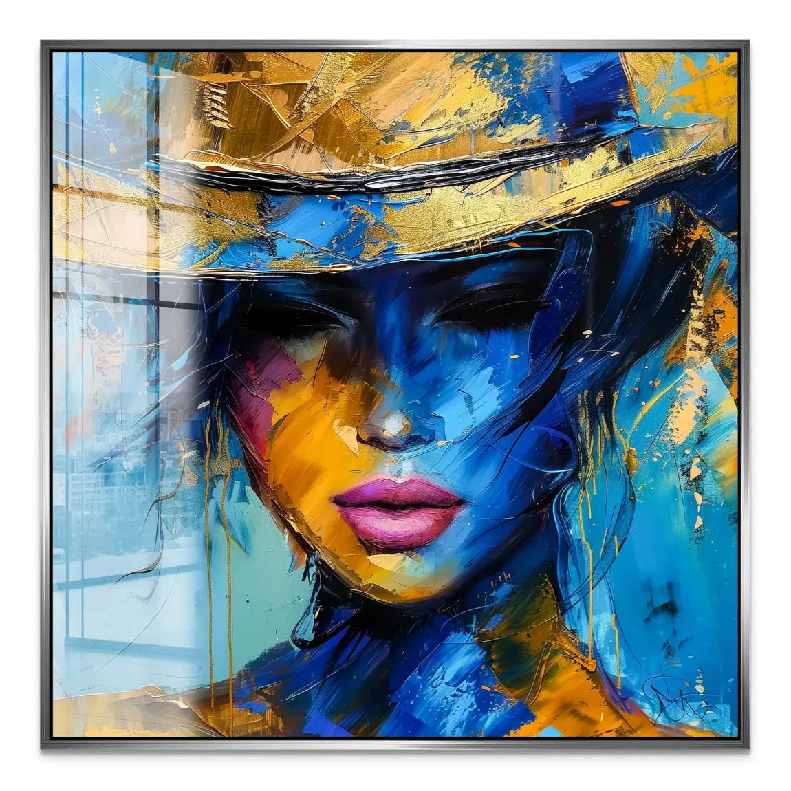 Golden Shade Acrylglas Bild