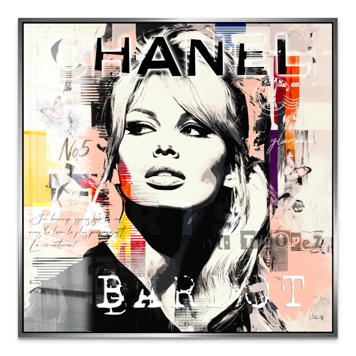 Bardot Ikone Acrylglas Bild