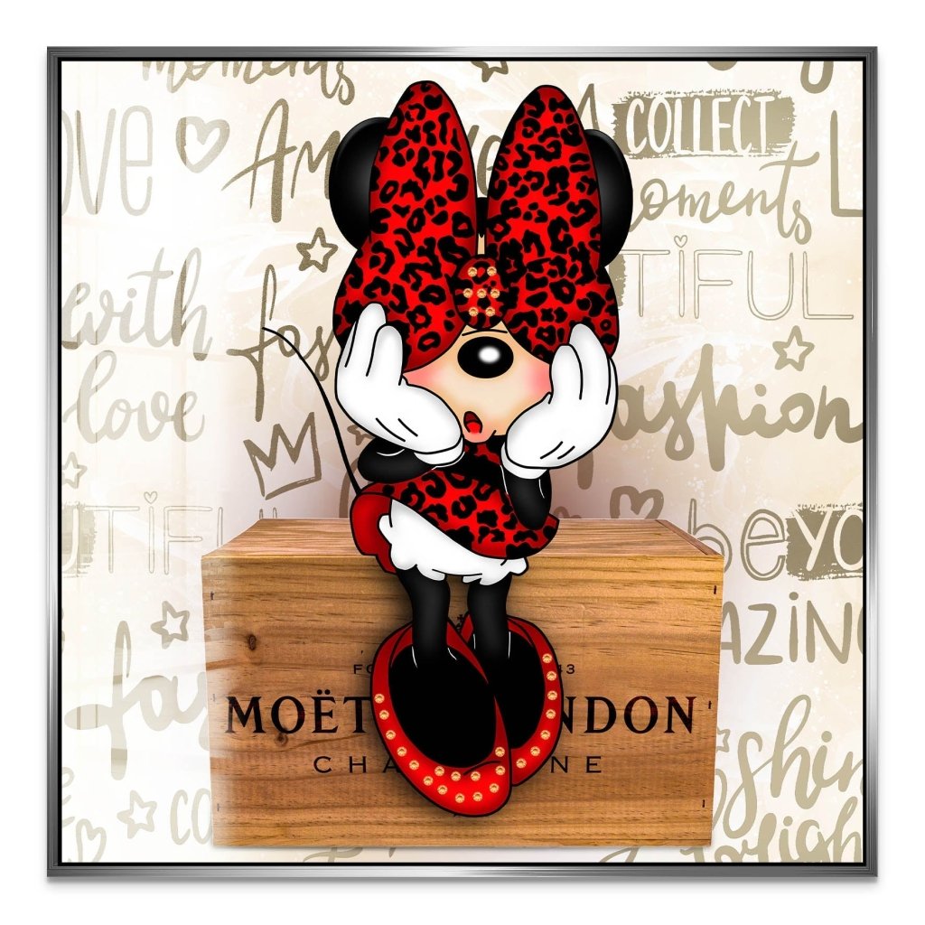 Minnie Moet Acrylglas Bild INGALERIE