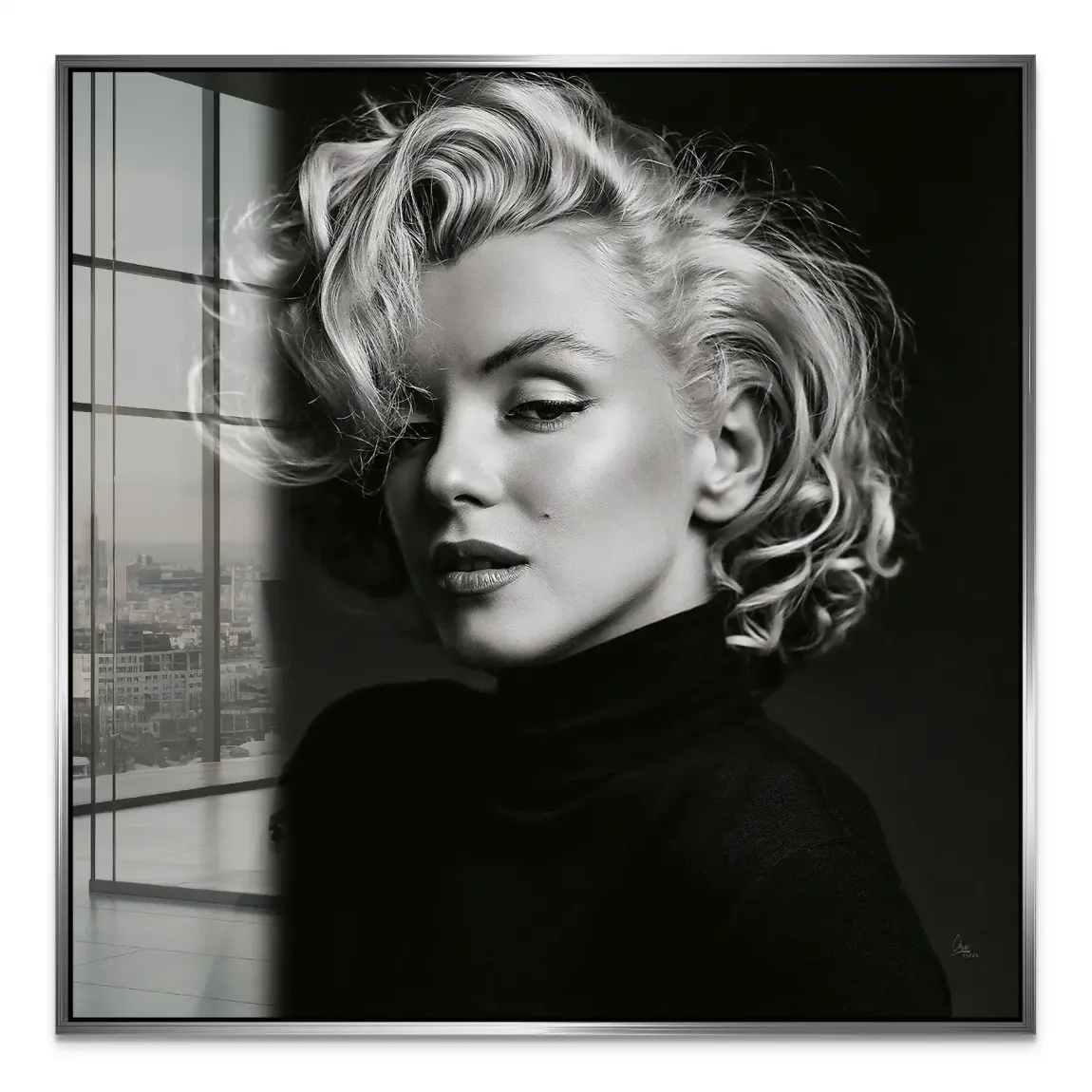 Marilyn Elegance Acrylglasbild