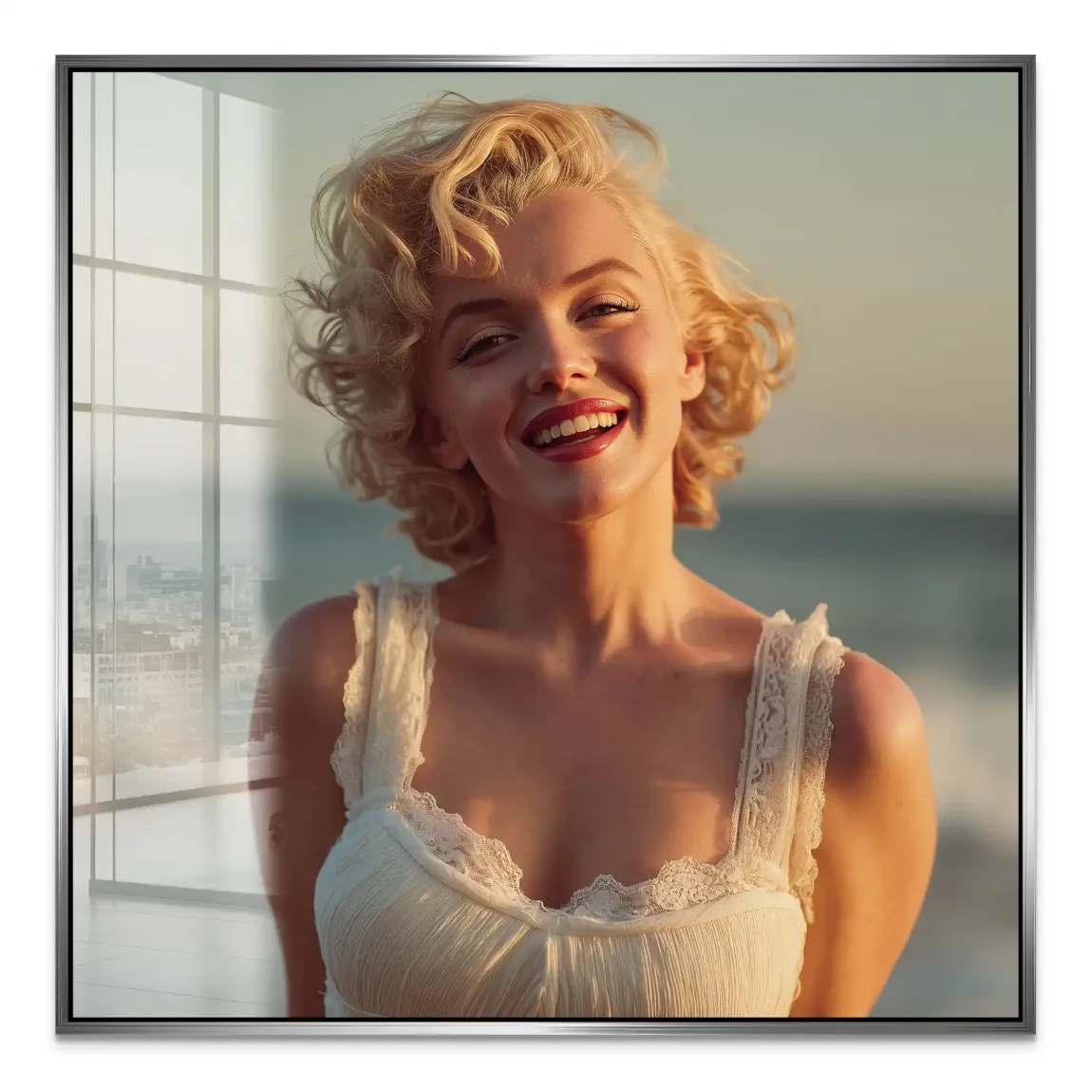 Marilyn Monroe Summer Sun Acrylglas Bild