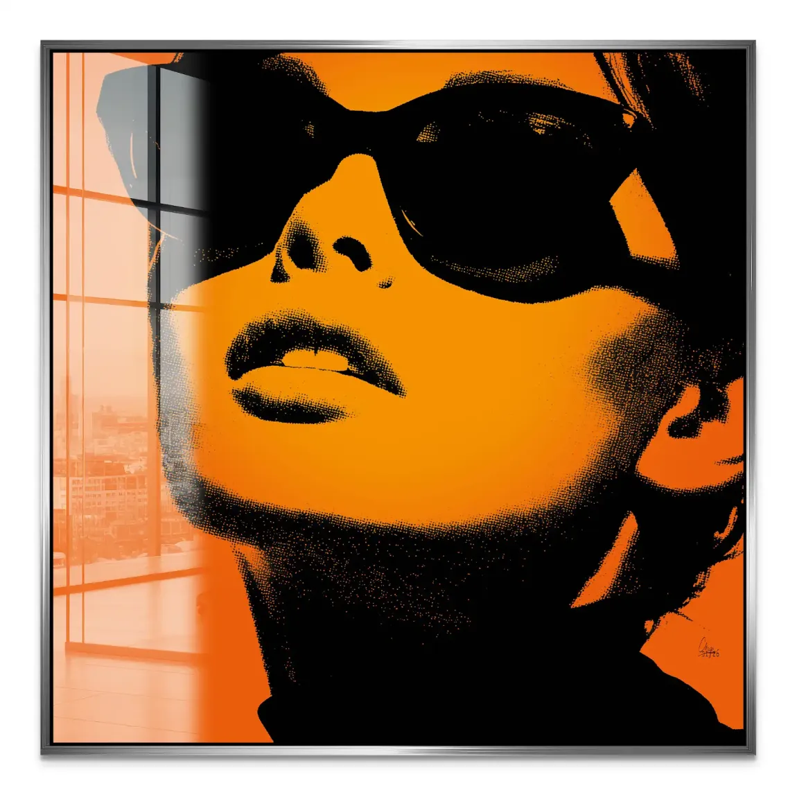 Amber Diva Acrylglas Bild