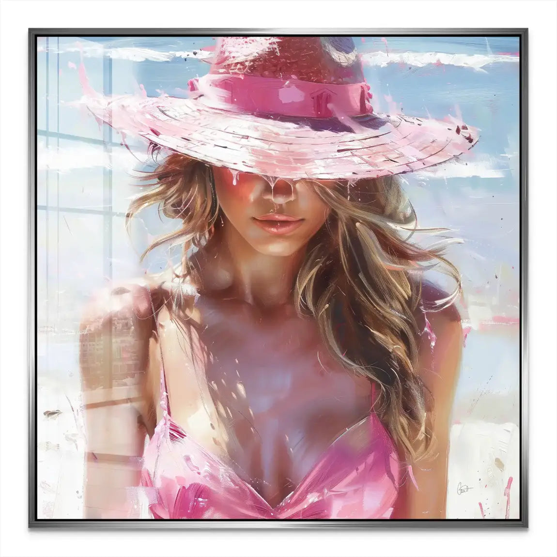 Summer Beach Beauty Acrylglas Bild INGALERIE
