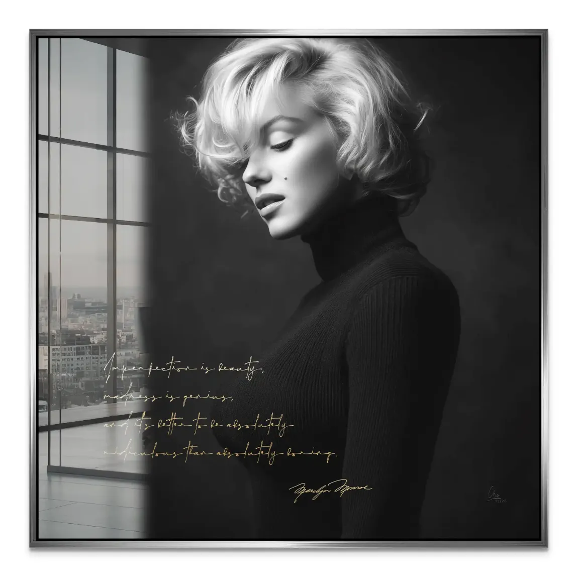 Marilyn Monroe Diva Acrylglasbild