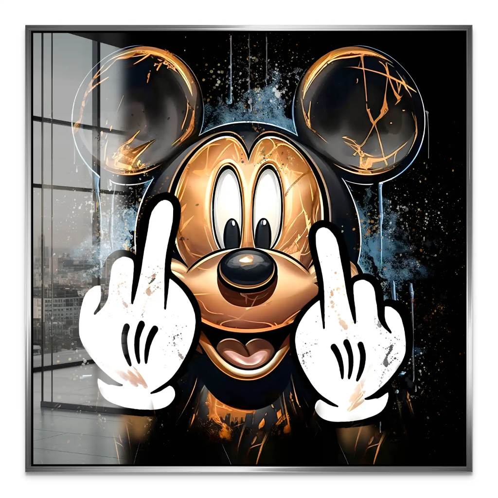 Bad Micky Acrylglas Bild INGALERIE