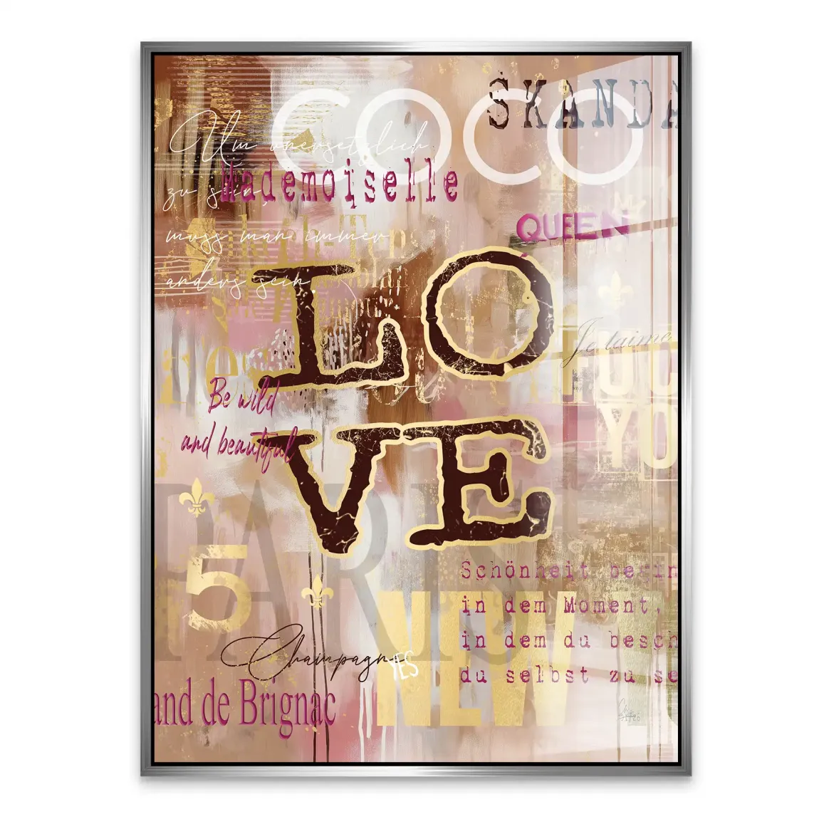 Coco Love Acrylglasbild