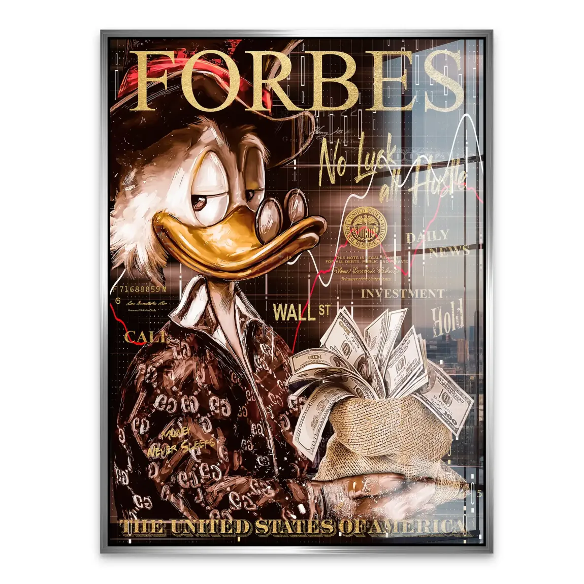 Mr Money Forbes Acrylglasbild