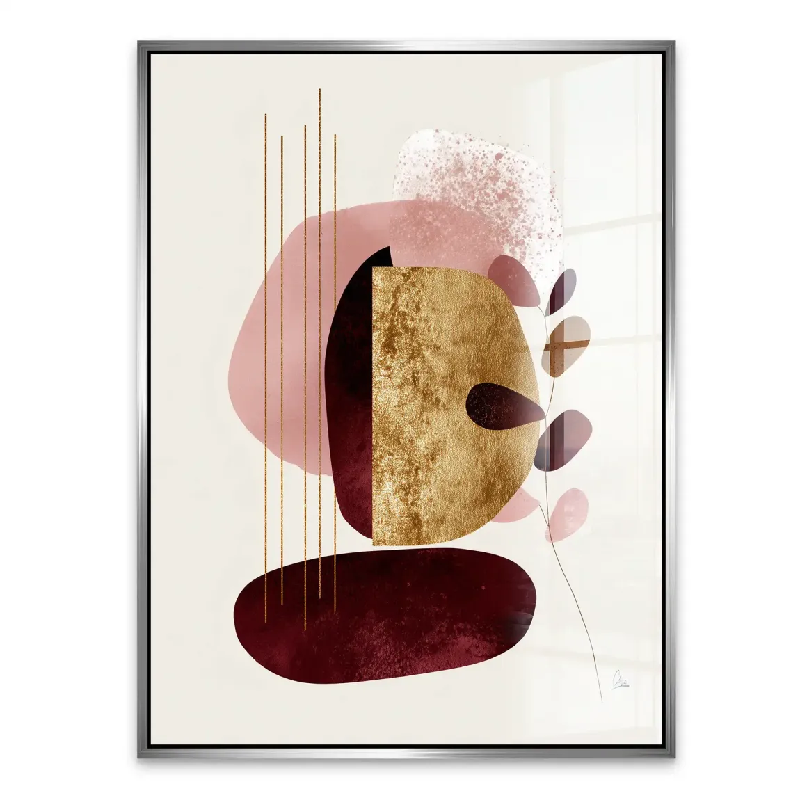 Velvet Shape Acrylglasbild