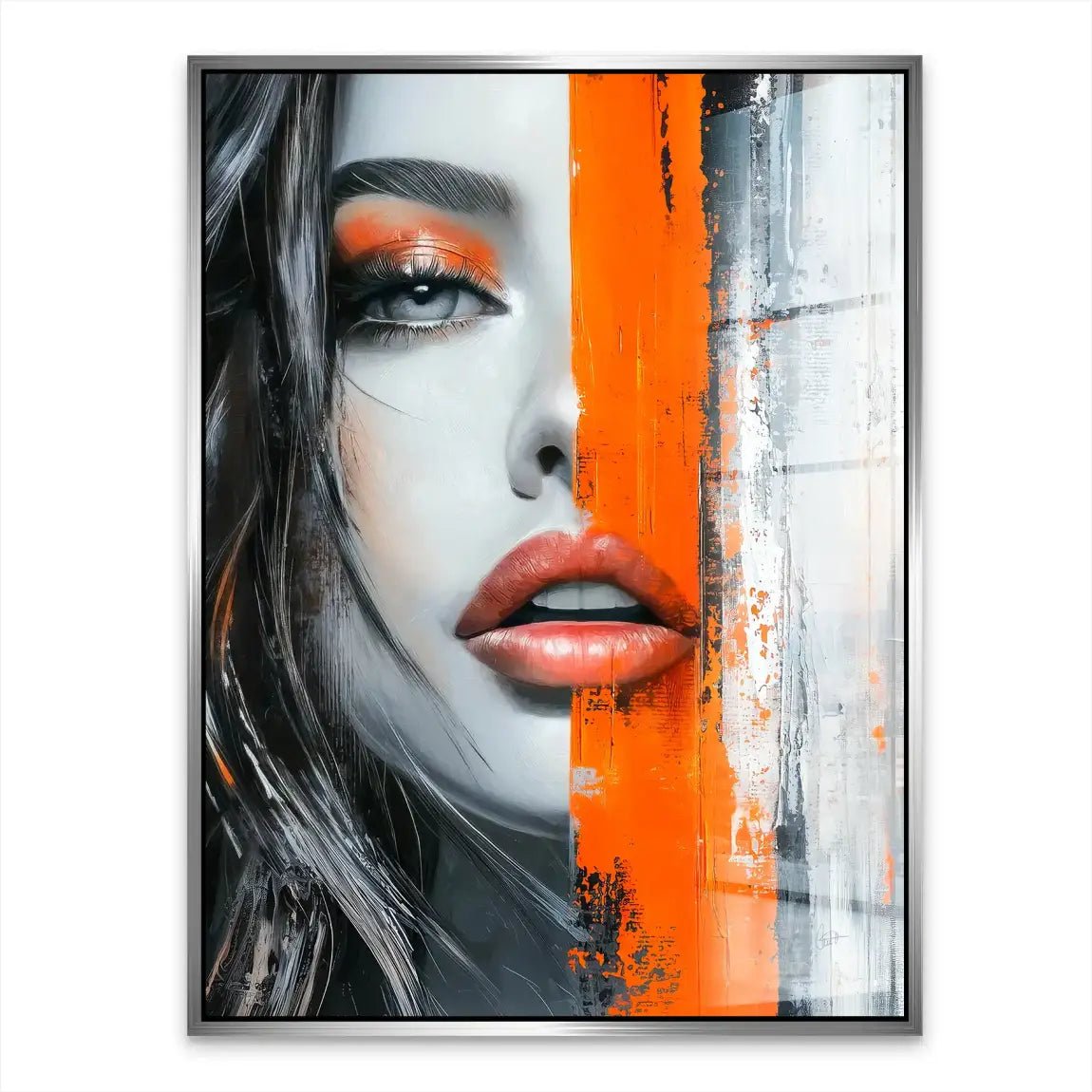 Orange Beauty Nr.2 Acrylglasbild INGALERIE