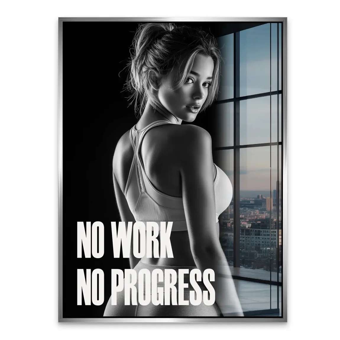 Progress Training Acrylglasbild