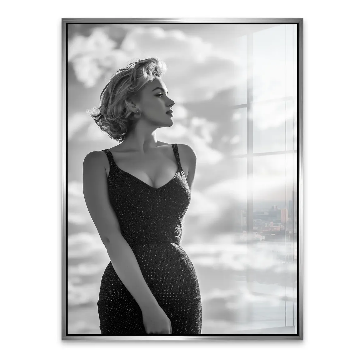 Marilyn Sunset Grace Acrylglasbild
