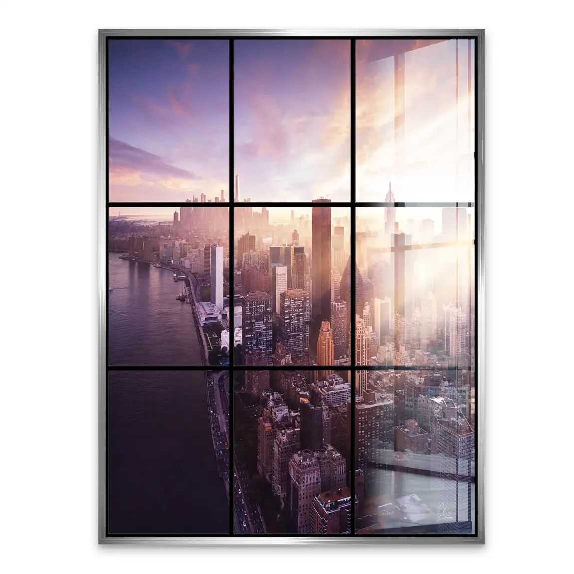 Manhattan View Acrylglasbild