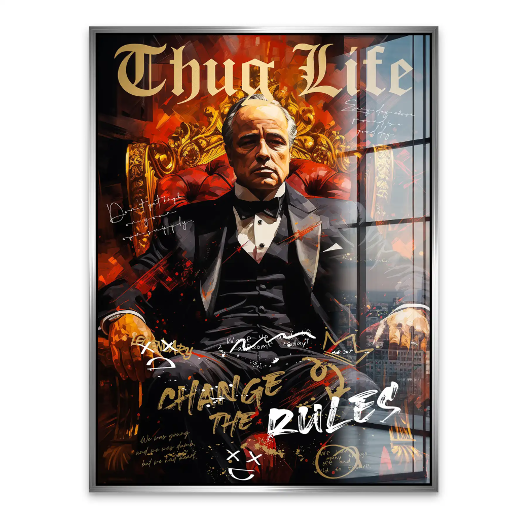 Godfather Rules Acrylglas Bild INGALERIE