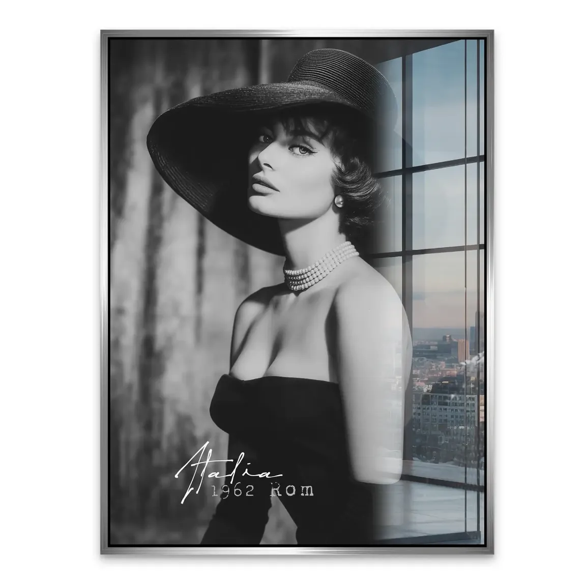 Sophia Loren Italia Acrylglasbild