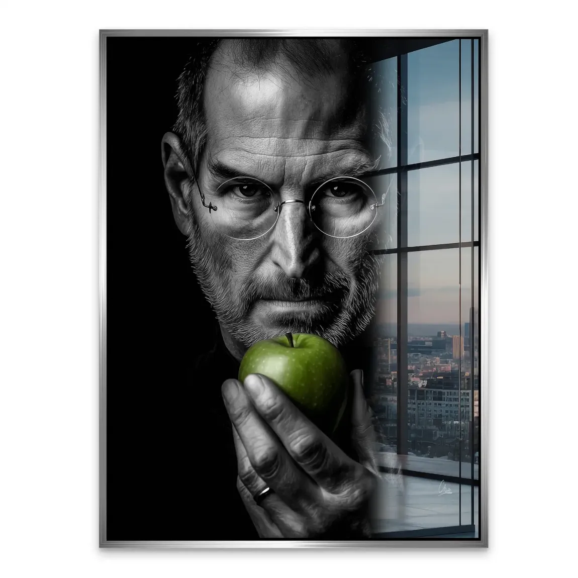 Vision Mind Jobs Acrylglasbild