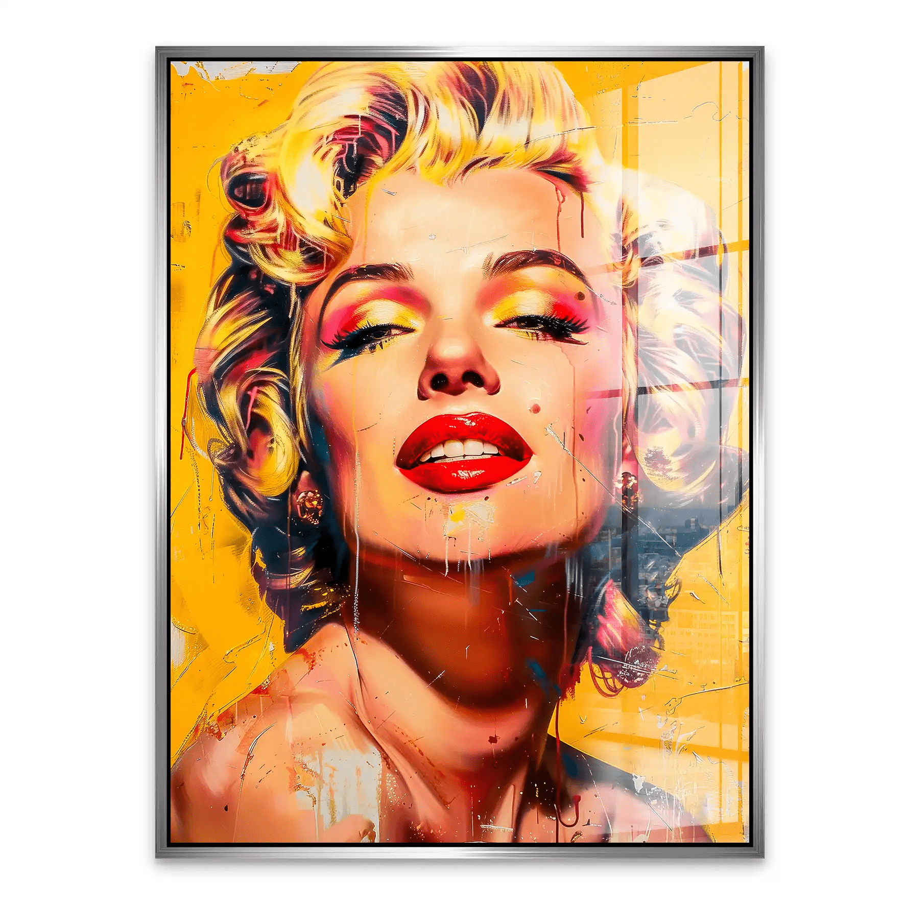 Marilyn Street Style Acrylglas Bild INGALERIE