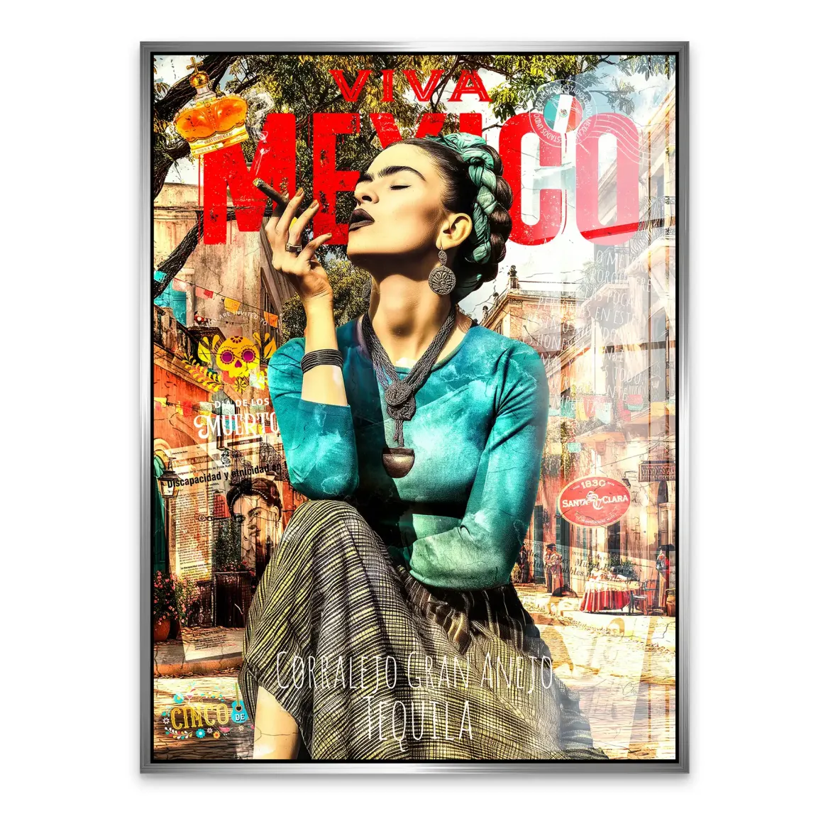 Viva Frida Acrylglasbild INGALERIE