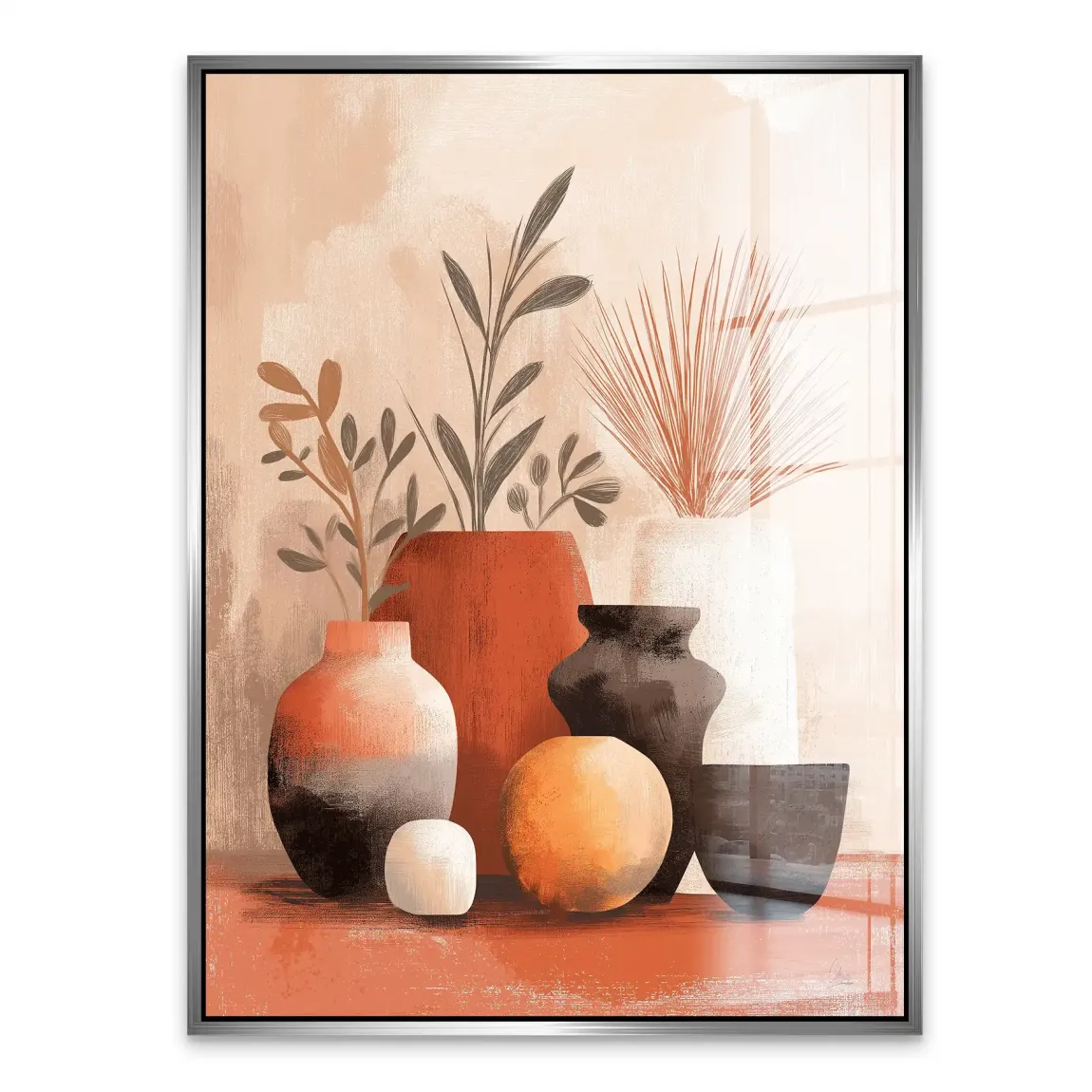 Terracotta Grace Acrylglasbild