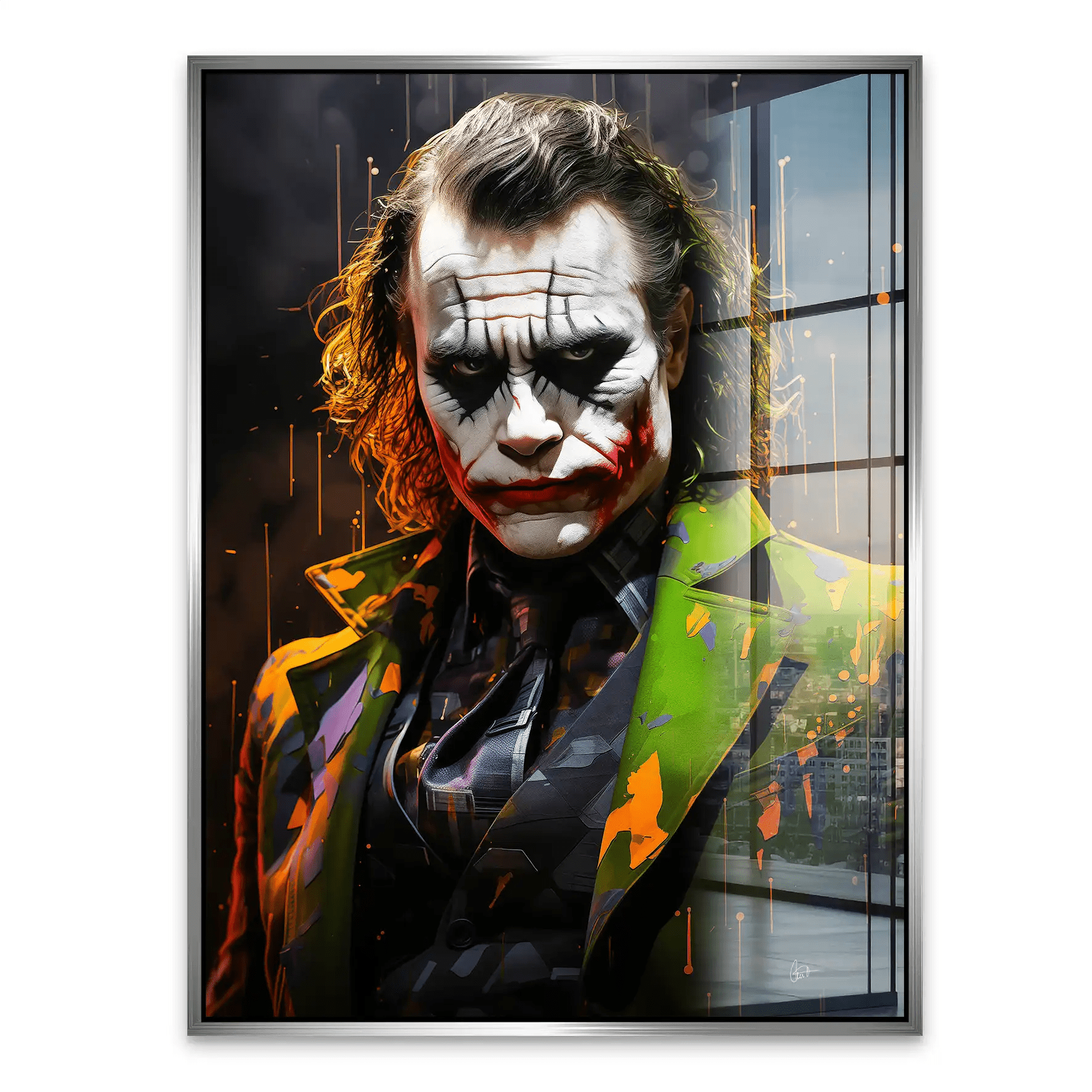 Joker Nr.2 Acrylglas Bild (Copy) INGALERIE