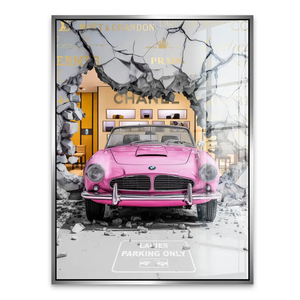 Coco Rebel Acrylglasbild