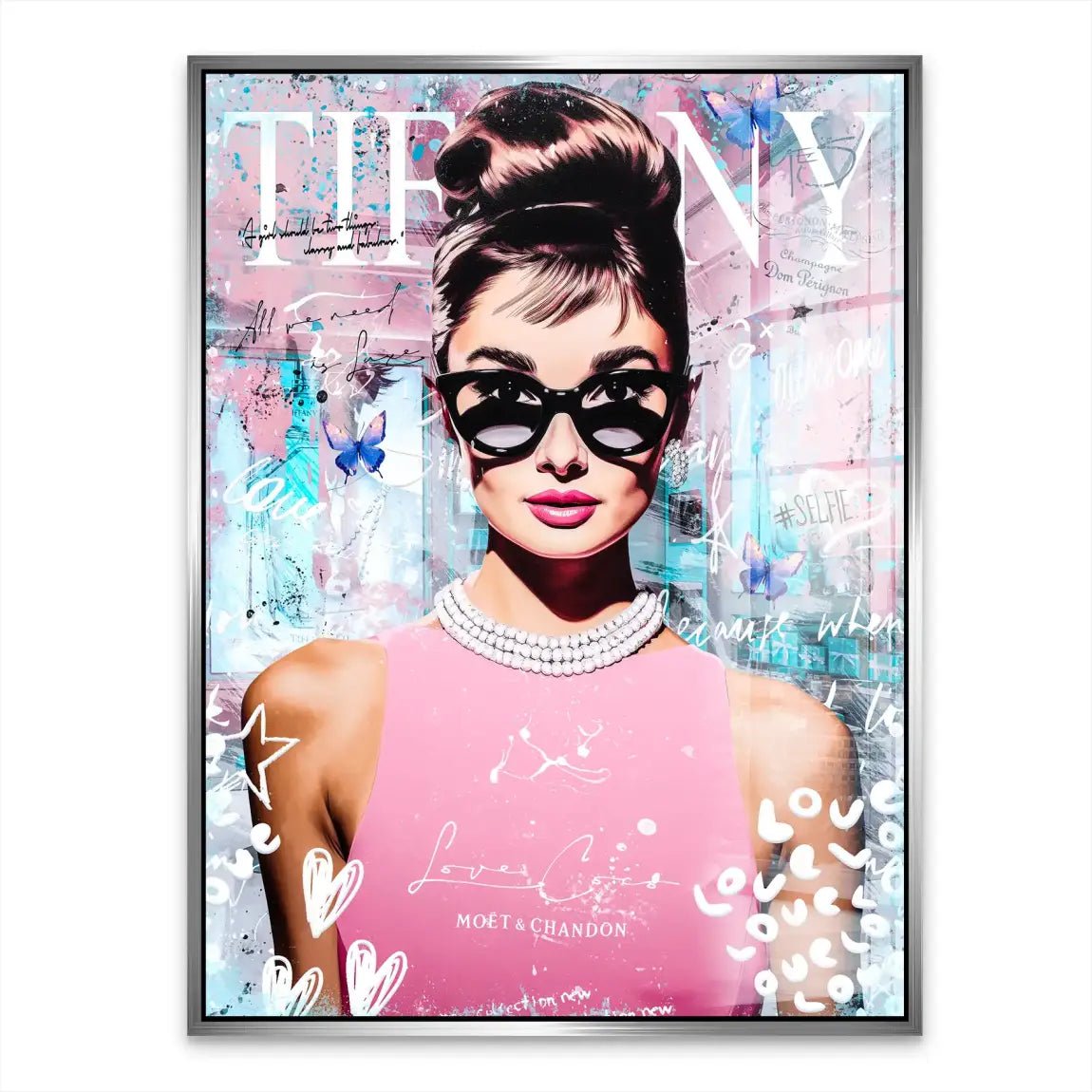 Audrey Tiffany Nr.5 Acrylglasbild INGALERIE