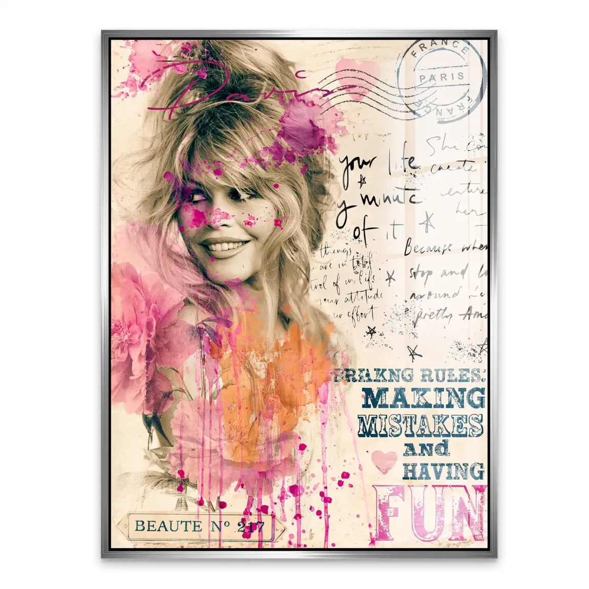 Bardot Paris Acrylglasbild