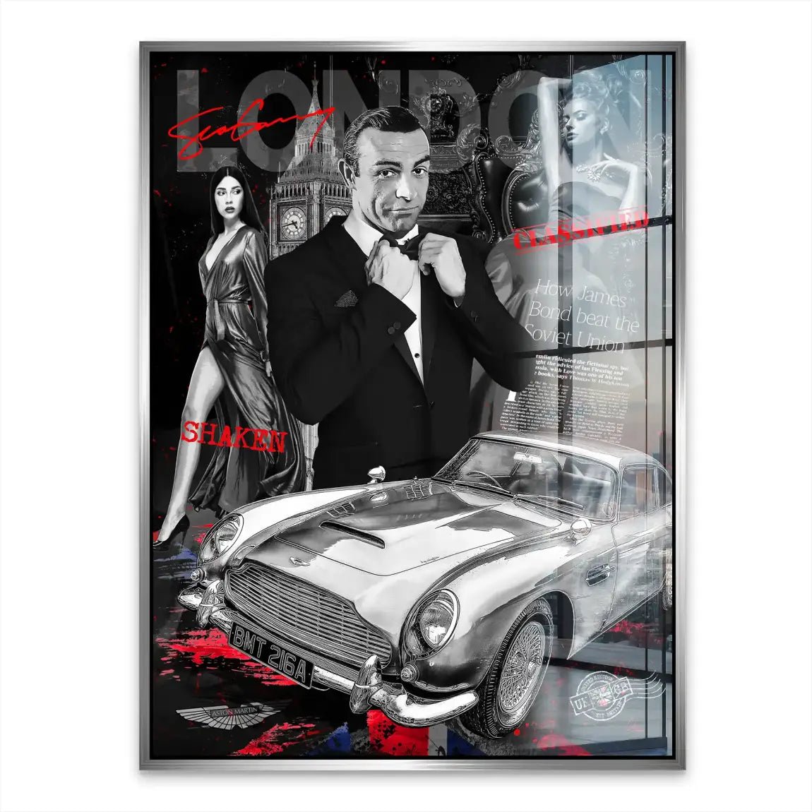 Bond London Style Acrylglasbild INGALERIE