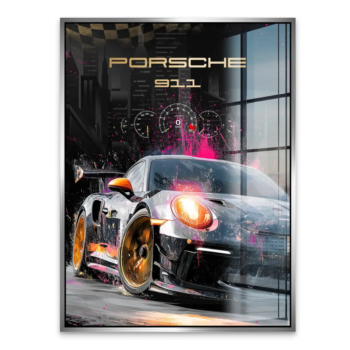 Porsche 911 GT3 Touch of Speed Acrylglasbild