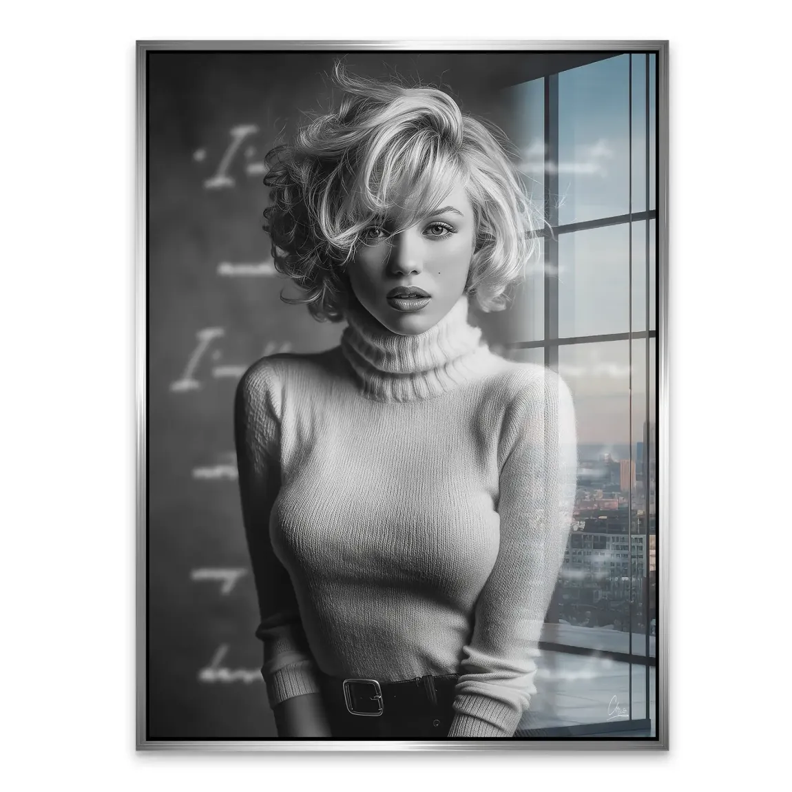 Marilyn Ikone Acrylglasbild