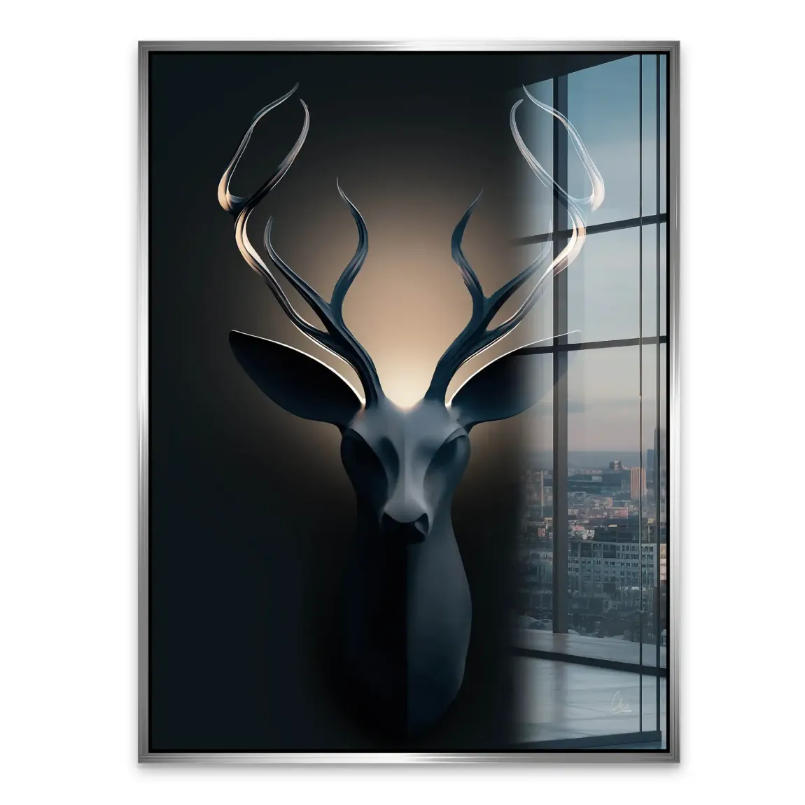 Majestätischer Hirsch Acrylglasbild