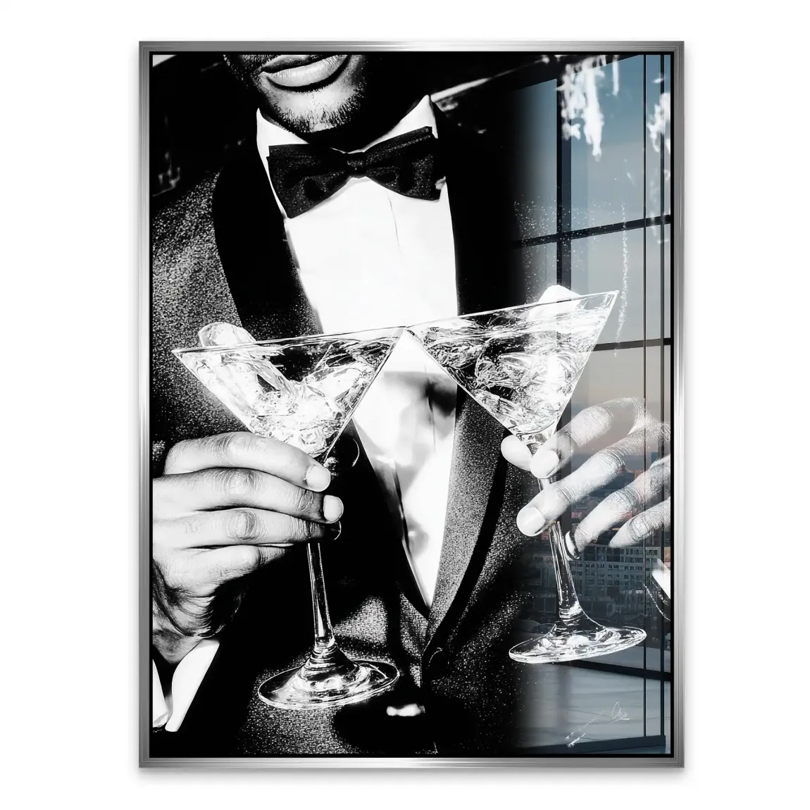 Gentleman Style Acrylglasbild