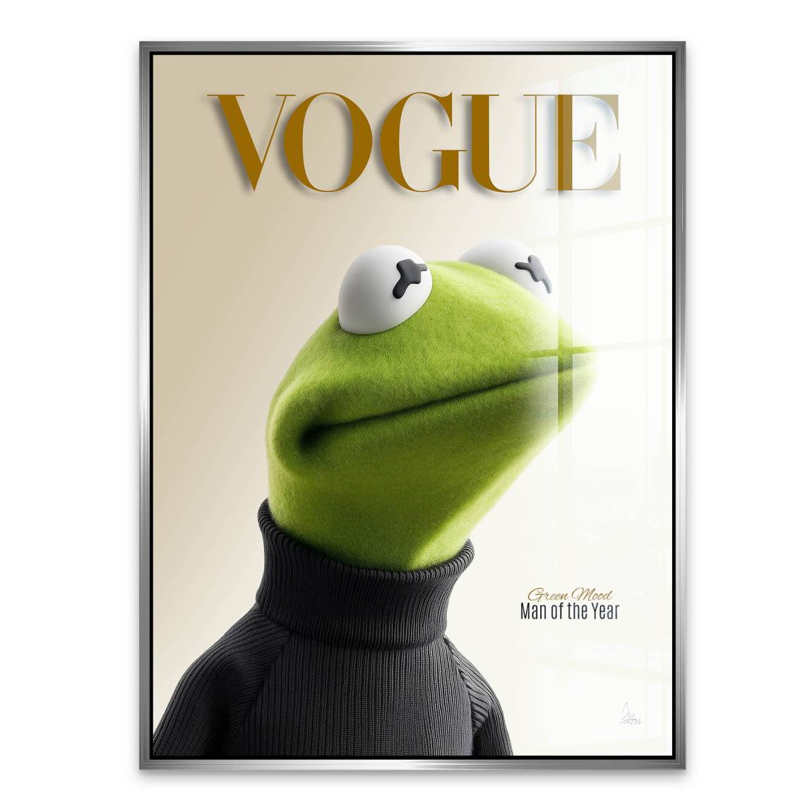 Kermit Couture Acrylglasbild