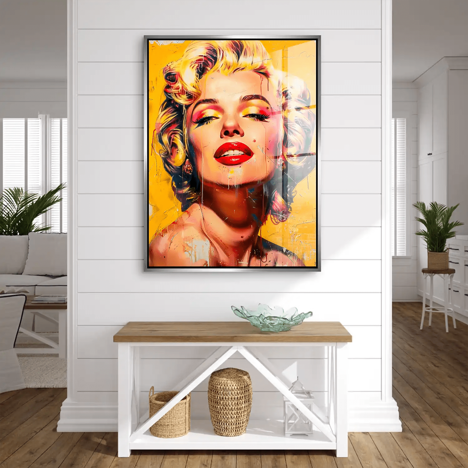 Marilyn Street Style Acrylglas Bild INGALERIE