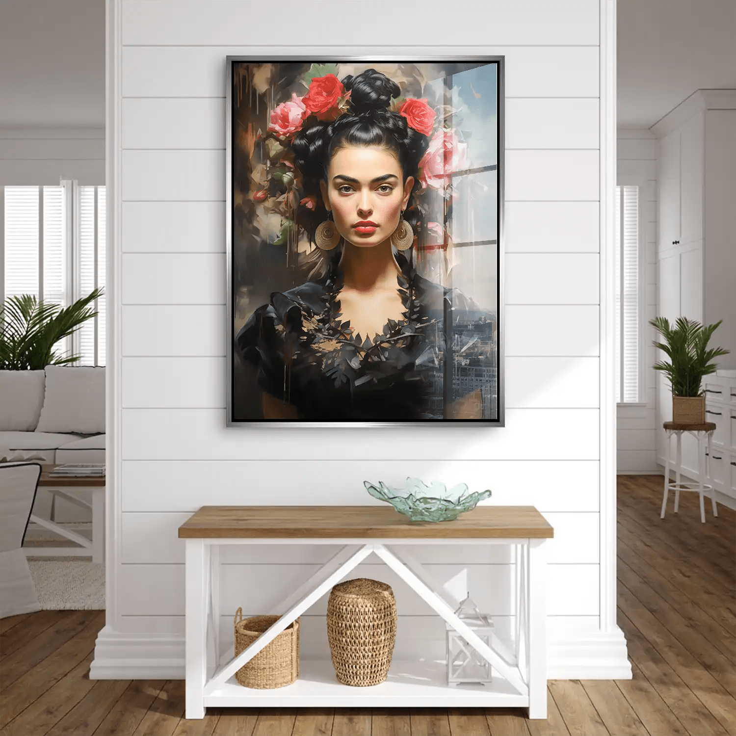 Frida Kahlo Beauty Acrylglas Bild INGALERIE