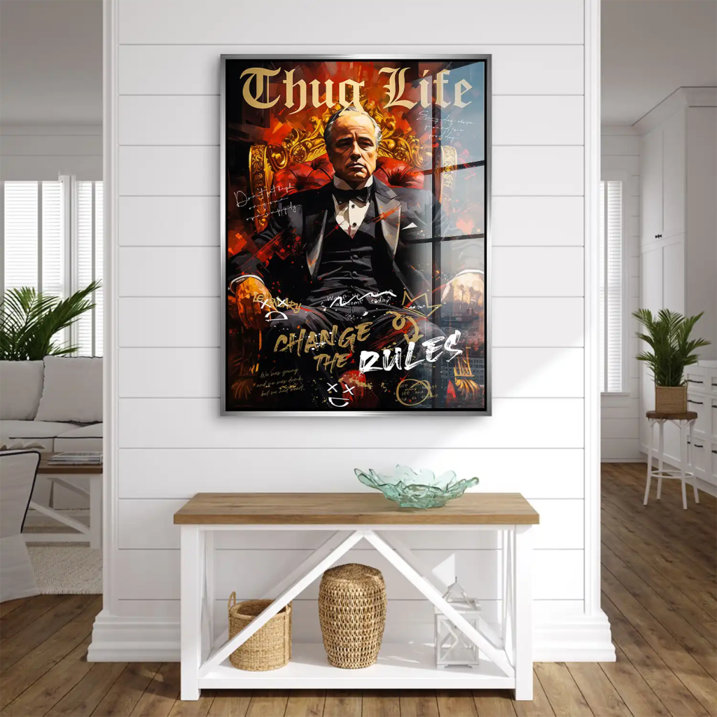 Godfather Rules Acrylglas Bild INGALERIE