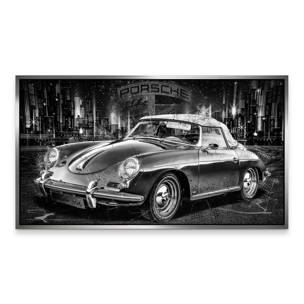 Porsche 356 Modern Aludibond Bild INGALERIE